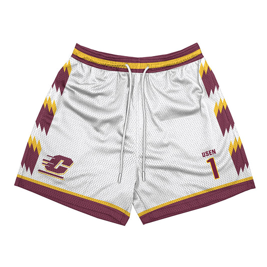 Central Michigan - NCAA Men's Basketball : Nsikan Usen - Shorts-0