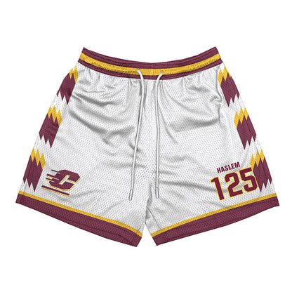 Central Michigan - NCAA Wrestling : Cristian Haslem - Shorts-0