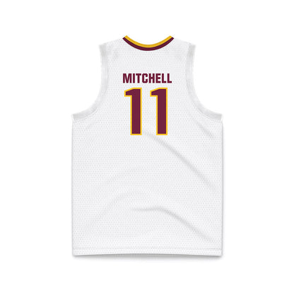 Central Michigan - NCAA Women's Basketball : Nekhu Mitchell - White Basketball Jersey-1