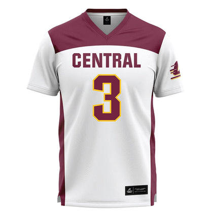 Central Michigan - NCAA Women's Lacrosse : Kelsey Barratt - White Lacrosse Jersey-0