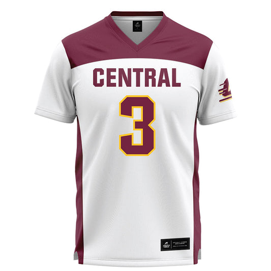 Central Michigan - NCAA Women's Lacrosse : Kelsey Barratt - White Lacrosse Jersey-0