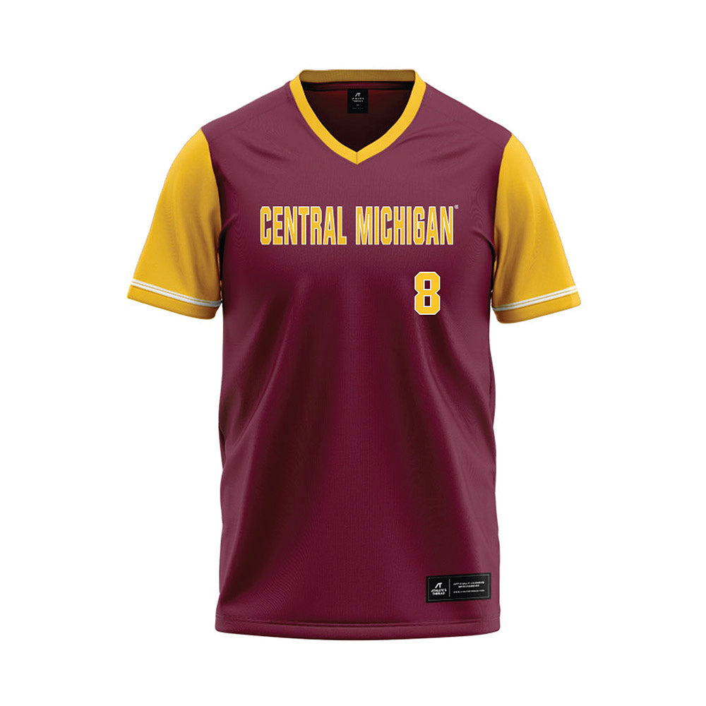 Central Michigan - NCAA Softball : Ella Luegge - Maroon Jersey-0