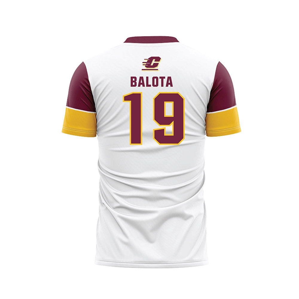 Central Michigan - NCAA Women's Soccer : Aubrey Balota - White Soccer Jersey-1