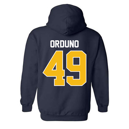 Northern Arizona - NCAA Football : Francisco Orduno - Classic Shersey Hooded Sweatshirt-1