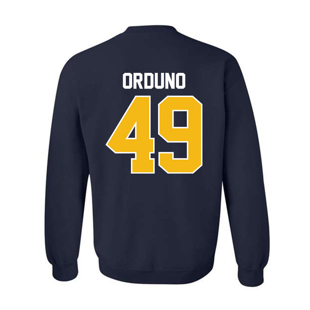 Northern Arizona - NCAA Football : Francisco Orduno - Classic Shersey Crewneck Sweatshirt-1