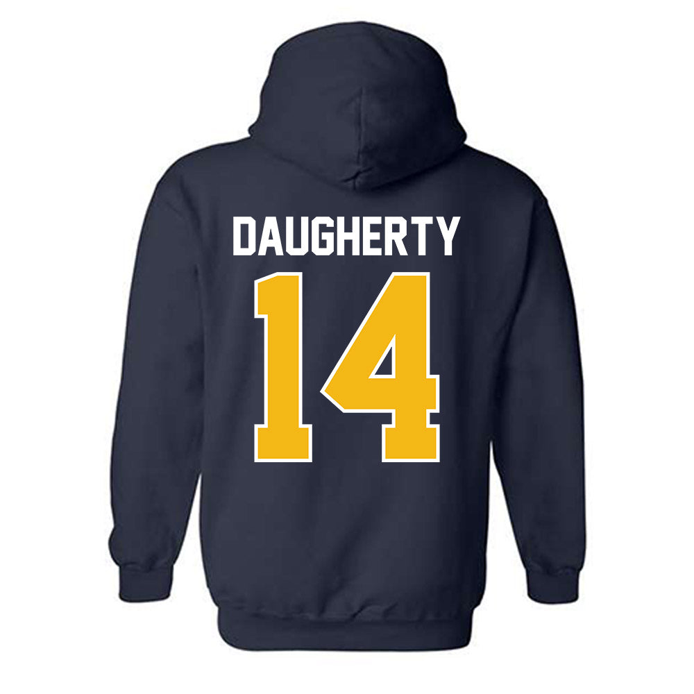 Northern Arizona - NCAA Football : Hayden Daugherty - Classic Shersey Hooded Sweatshirt-1
