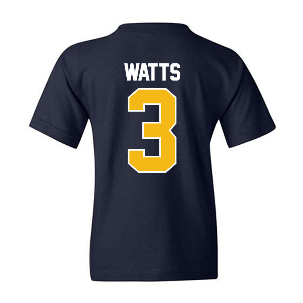 Northern Arizona - NCAA Women's Basketball : Madison Watts - Classic Shersey Youth T-Shirt-1