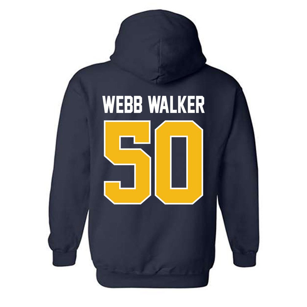 Northern Arizona - NCAA Football : Nikhil Webb Walker - Classic Shersey Hooded Sweatshirt-1