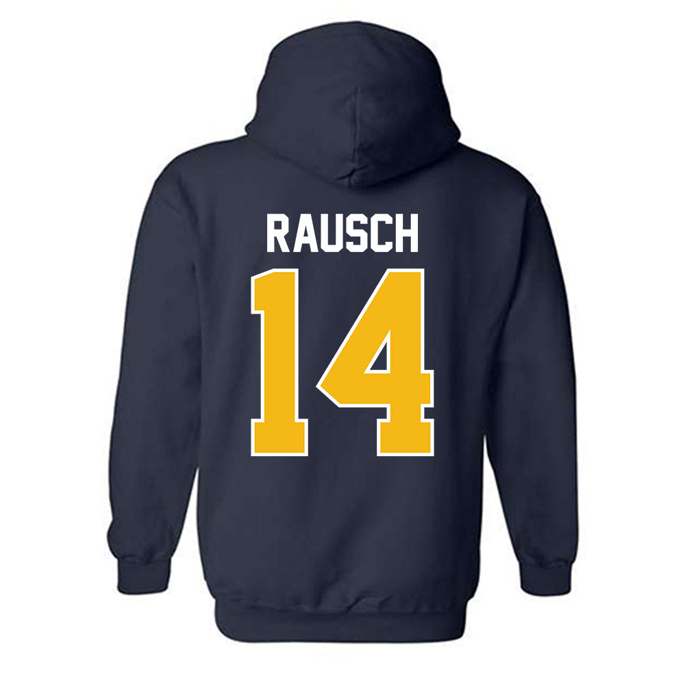 Northern Arizona - NCAA Football : Dom Rausch - Classic Shersey Hooded Sweatshirt-1