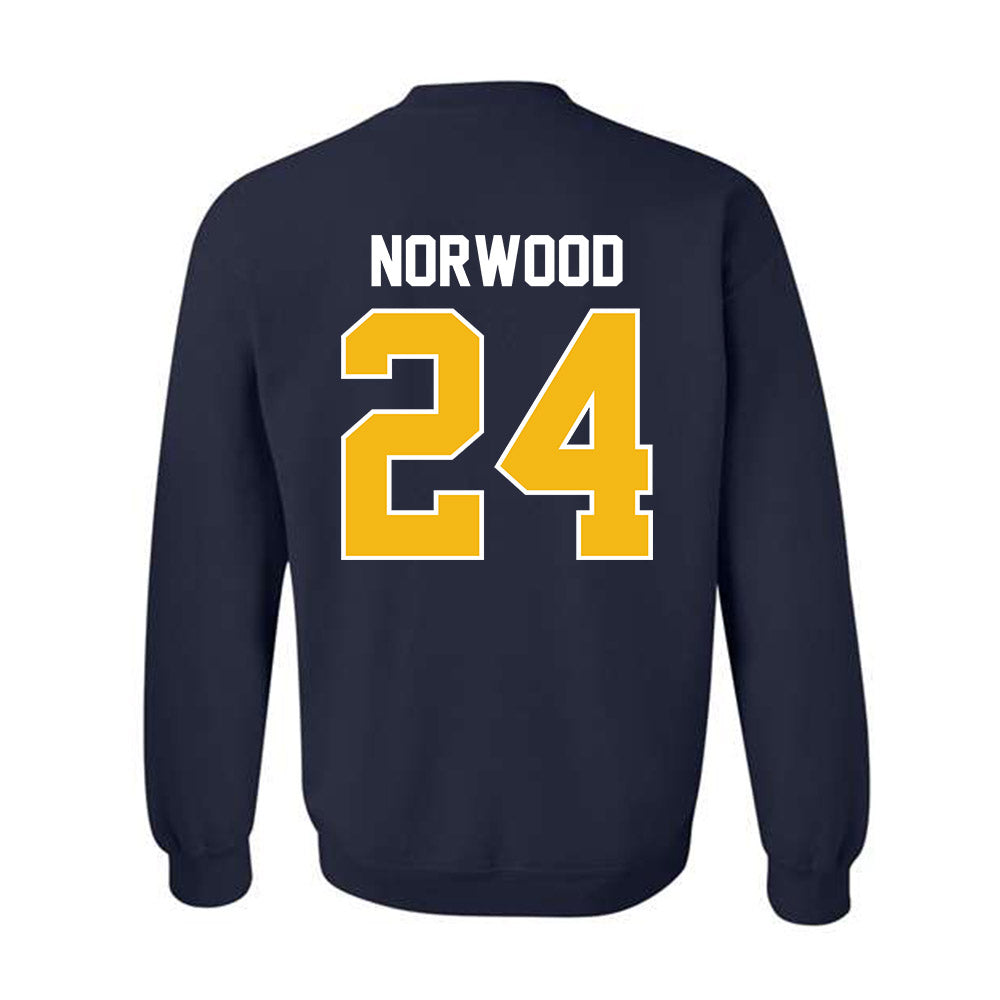 Northern Arizona - NCAA Football : Nehemiah Norwood - Classic Shersey Crewneck Sweatshirt-1