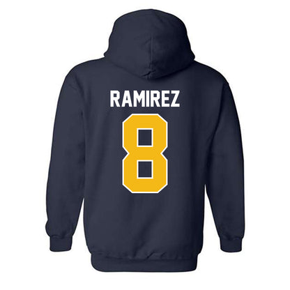 Northern Arizona - NCAA Football : Joseph Ramirez - Classic Shersey Hooded Sweatshirt-1