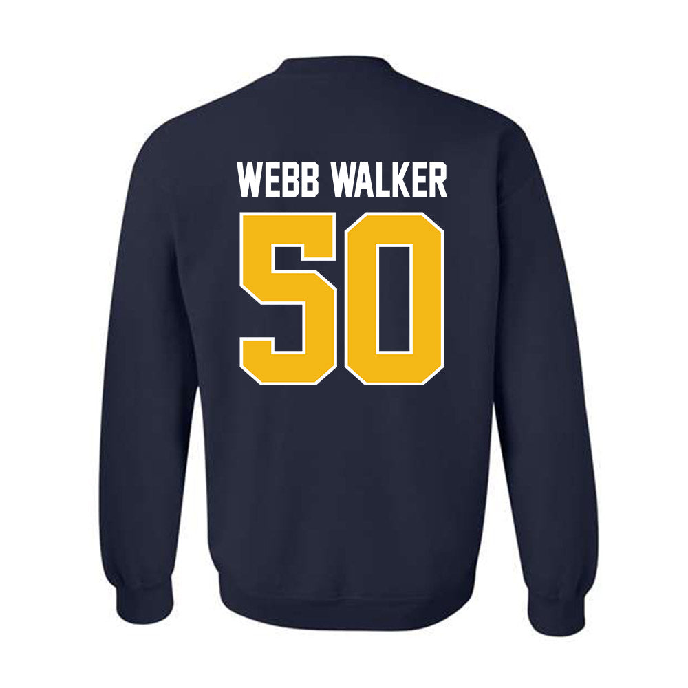Northern Arizona - NCAA Football : Nikhil Webb Walker - Classic Shersey Crewneck Sweatshirt-1
