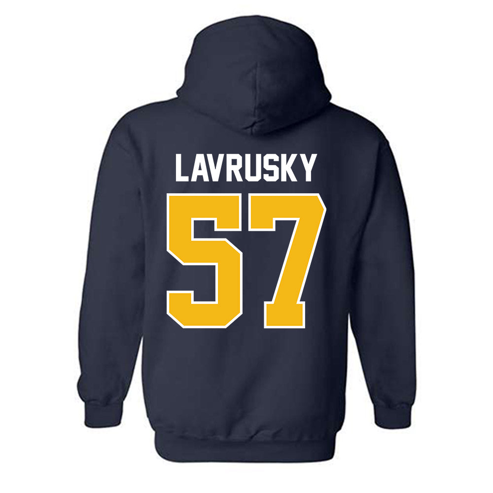 Northern Arizona - NCAA Football : Carter Lavrusky - Classic Shersey Hooded Sweatshirt-1