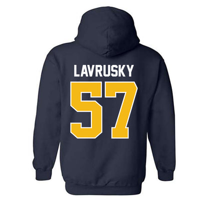 Northern Arizona - NCAA Football : Carter Lavrusky - Classic Shersey Hooded Sweatshirt-1