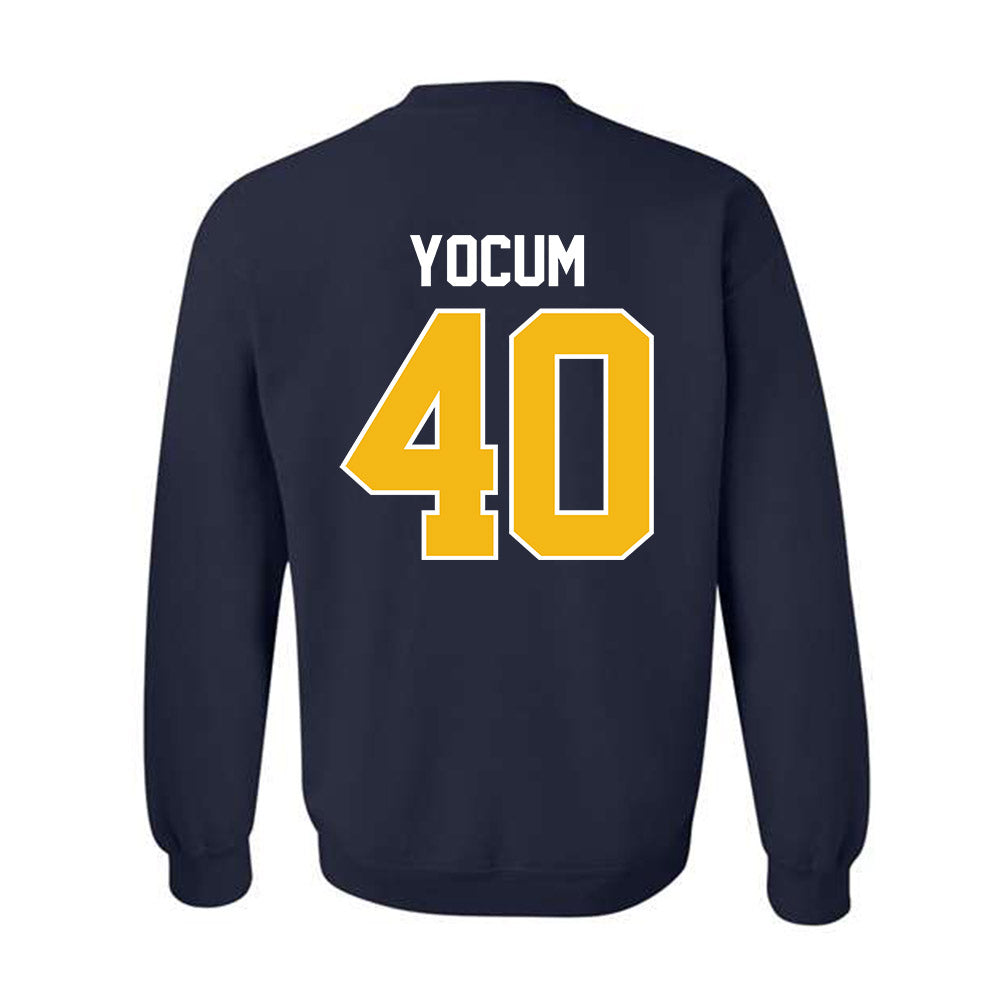 Northern Arizona - NCAA Football : Kruz Yocum - Classic Shersey Crewneck Sweatshirt-1