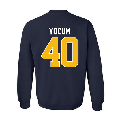 Northern Arizona - NCAA Football : Kruz Yocum - Classic Shersey Crewneck Sweatshirt-1