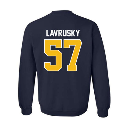 Northern Arizona - NCAA Football : Carter Lavrusky - Classic Shersey Crewneck Sweatshirt-1
