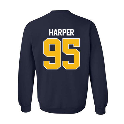 Northern Arizona - NCAA Football : Nick Harper - Classic Shersey Crewneck Sweatshirt-1