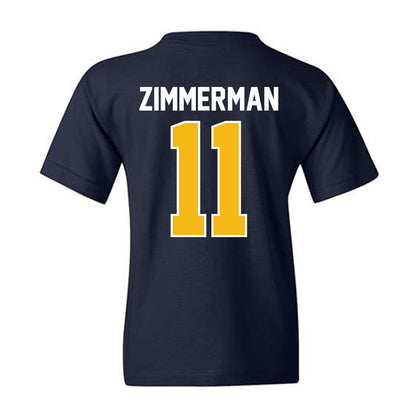 Northern Arizona - NCAA Football : Deuce Zimmerman - Classic Shersey Youth T-Shirt-1