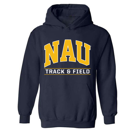 Northern Arizona - NCAA Men's Track & Field : Garret Bernt - Classic Shersey Hooded Sweatshirt-0