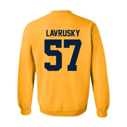 Northern Arizona - NCAA Football : Carter Lavrusky - Classic Shersey Crewneck Sweatshirt-1