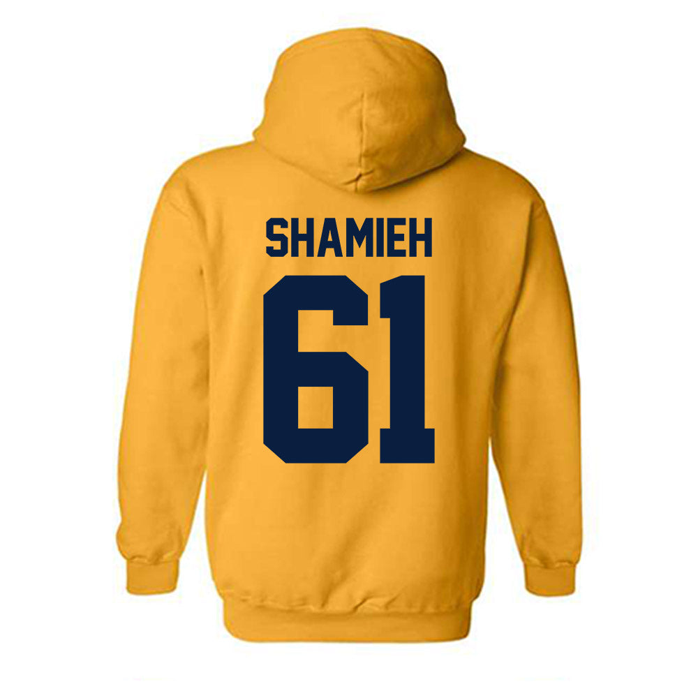 Northern Arizona - NCAA Football : Elias Shamieh - Classic Shersey Hooded Sweatshirt-1