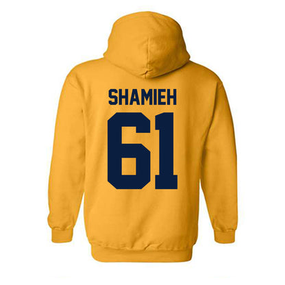 Northern Arizona - NCAA Football : Elias Shamieh - Classic Shersey Hooded Sweatshirt-1