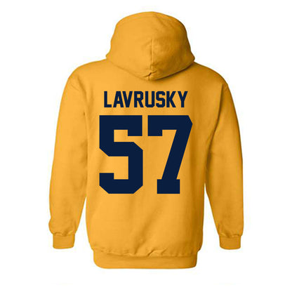 Northern Arizona - NCAA Football : Carter Lavrusky - Classic Shersey Hooded Sweatshirt-1