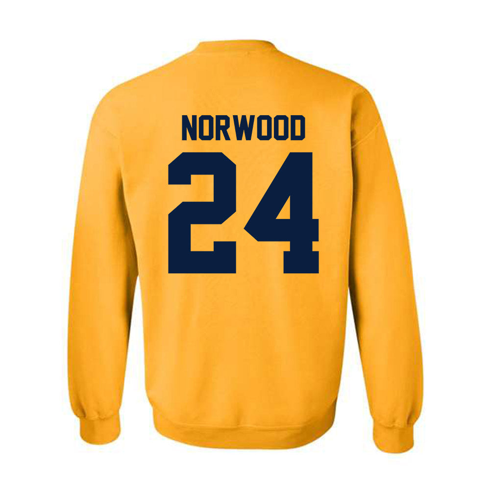 Northern Arizona - NCAA Football : Nehemiah Norwood - Classic Shersey Crewneck Sweatshirt-1