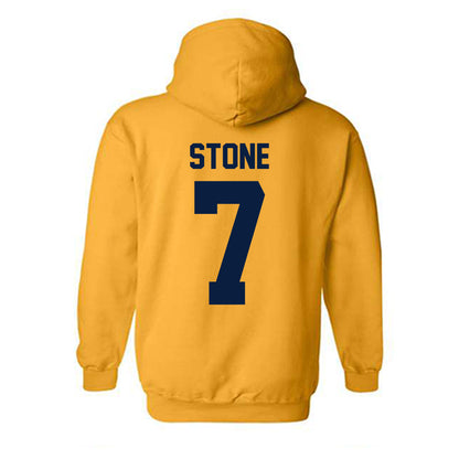 Northern Arizona - NCAA Football : Ken'Veon Stone - Classic Shersey Hooded Sweatshirt-1