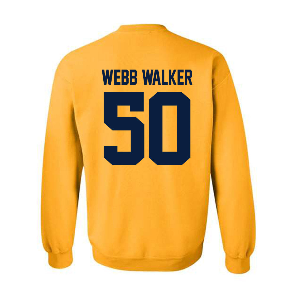 Northern Arizona - NCAA Football : Nikhil Webb Walker - Classic Shersey Crewneck Sweatshirt-1