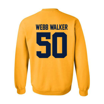 Northern Arizona - NCAA Football : Nikhil Webb Walker - Classic Shersey Crewneck Sweatshirt-1