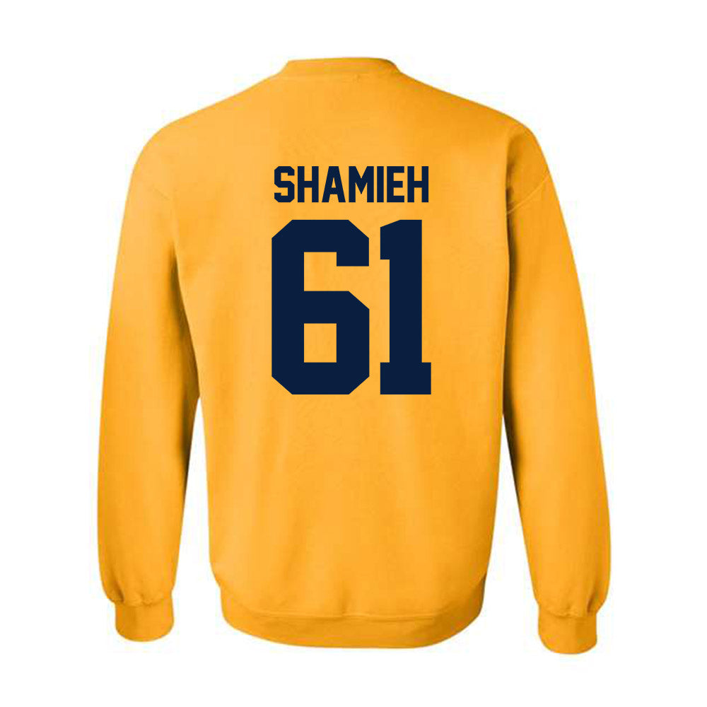 Northern Arizona - NCAA Football : Elias Shamieh - Classic Shersey Crewneck Sweatshirt-1