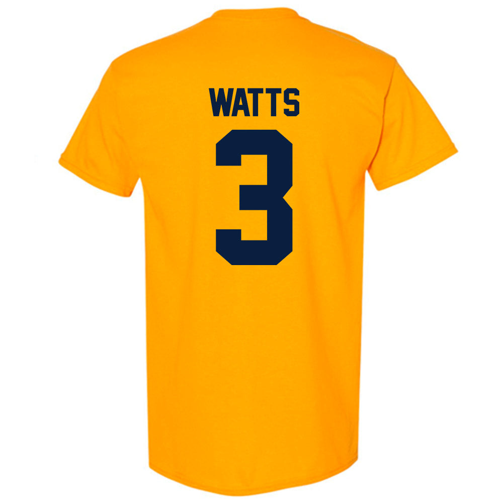 Northern Arizona - NCAA Women's Basketball : Madison Watts - Classic Shersey T-Shirt-1