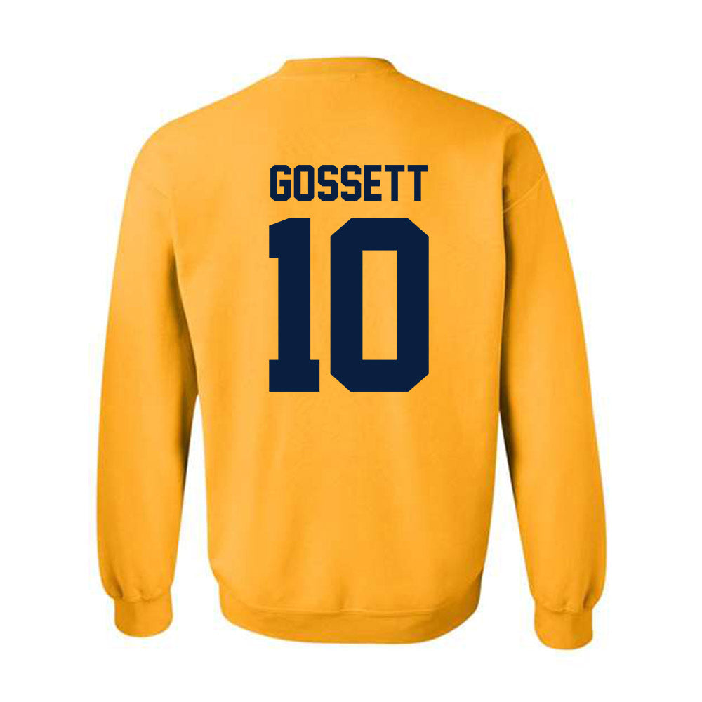 Northern Arizona - NCAA Football : QuRan Gossett - Classic Shersey Crewneck Sweatshirt-1