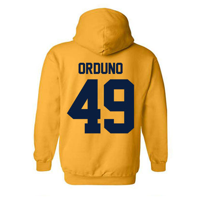 Northern Arizona - NCAA Football : Francisco Orduno - Classic Shersey Hooded Sweatshirt-1
