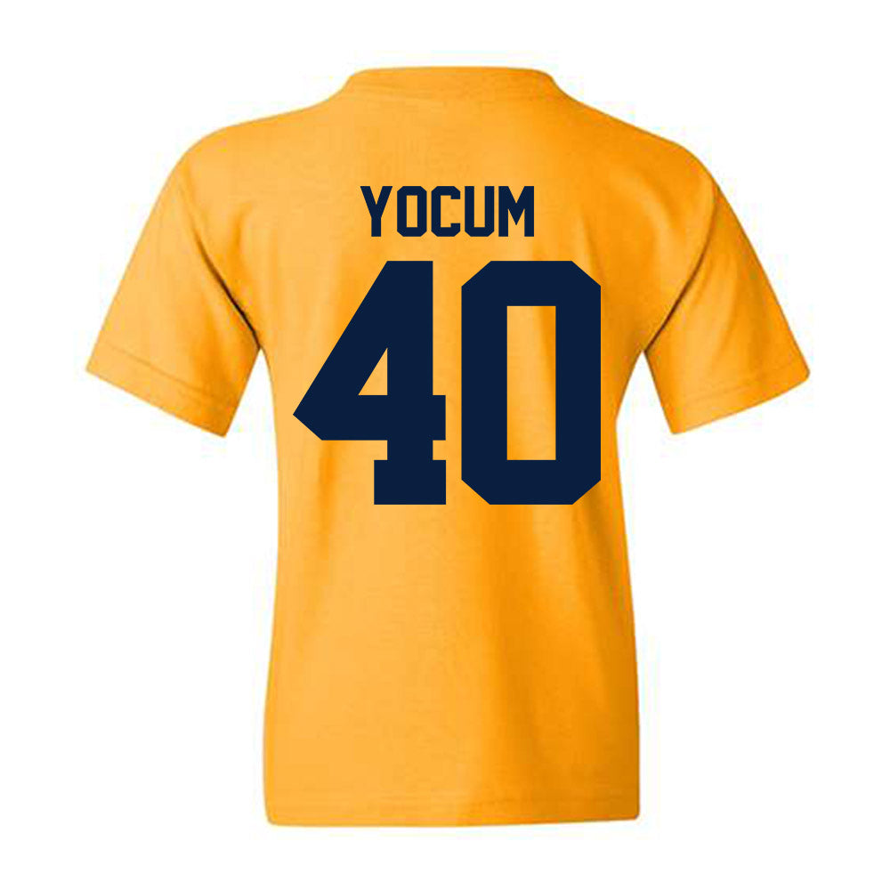 Northern Arizona - NCAA Football : Kruz Yocum - Classic Shersey Youth T-Shirt-1