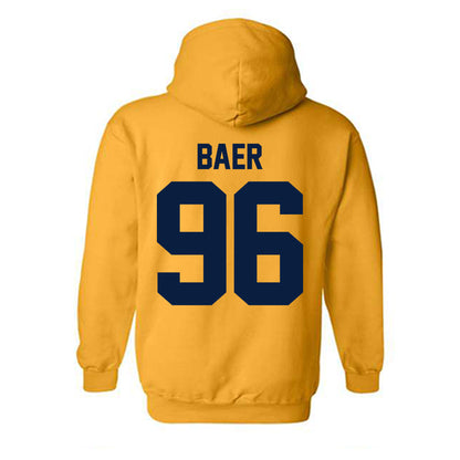 Northern Arizona - NCAA Football : Jayden Baer - Classic Shersey Hooded Sweatshirt-1