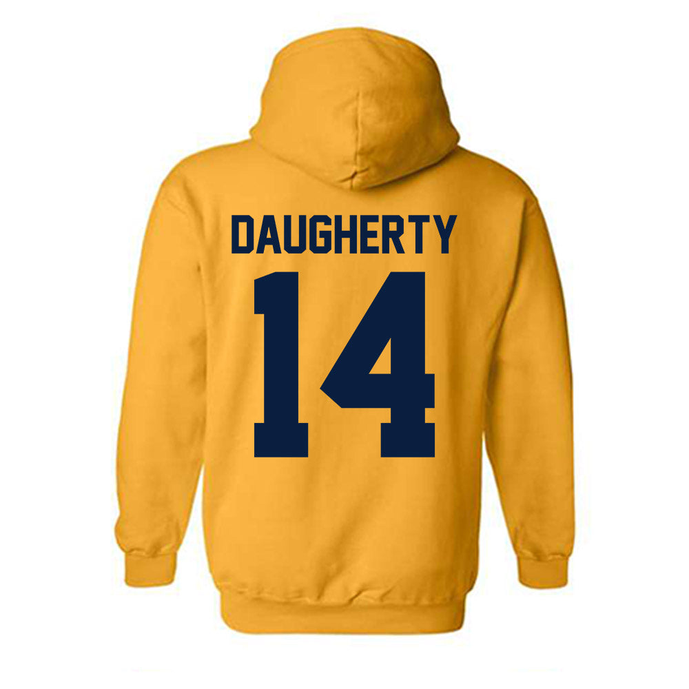 Northern Arizona - NCAA Football : Hayden Daugherty - Classic Shersey Hooded Sweatshirt-1