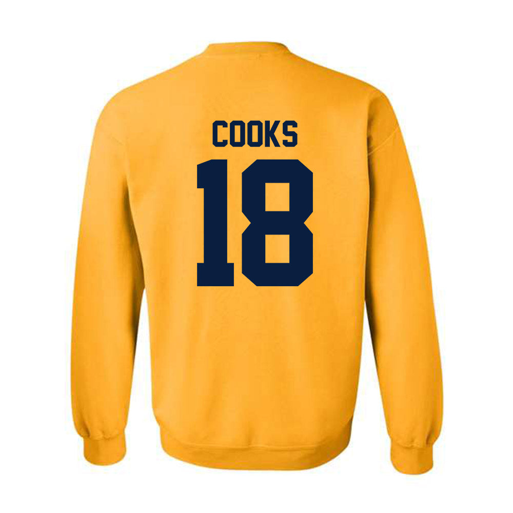 Northern Arizona - NCAA Football : Matthew Cooks - Classic Shersey Crewneck Sweatshirt-1