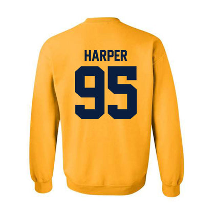 Northern Arizona - NCAA Football : Nick Harper - Classic Shersey Crewneck Sweatshirt-1