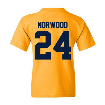 Northern Arizona - NCAA Football : Nehemiah Norwood - Classic Shersey Youth T-Shirt-1