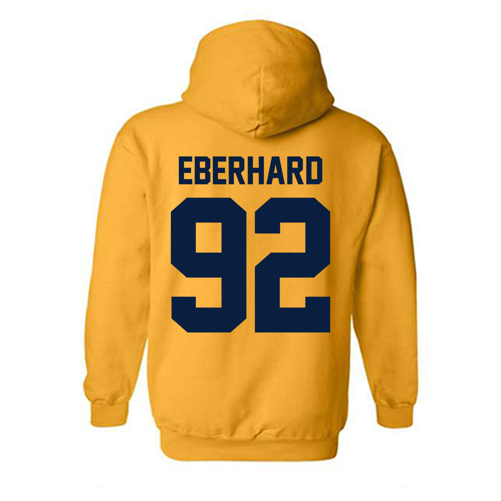 Northern Arizona - NCAA Football : David Eberhard - Classic Shersey Hooded Sweatshirt-1
