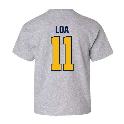 Northern Arizona - NCAA Football : Ziggy Loa - Classic Shersey Youth T-Shirt-1