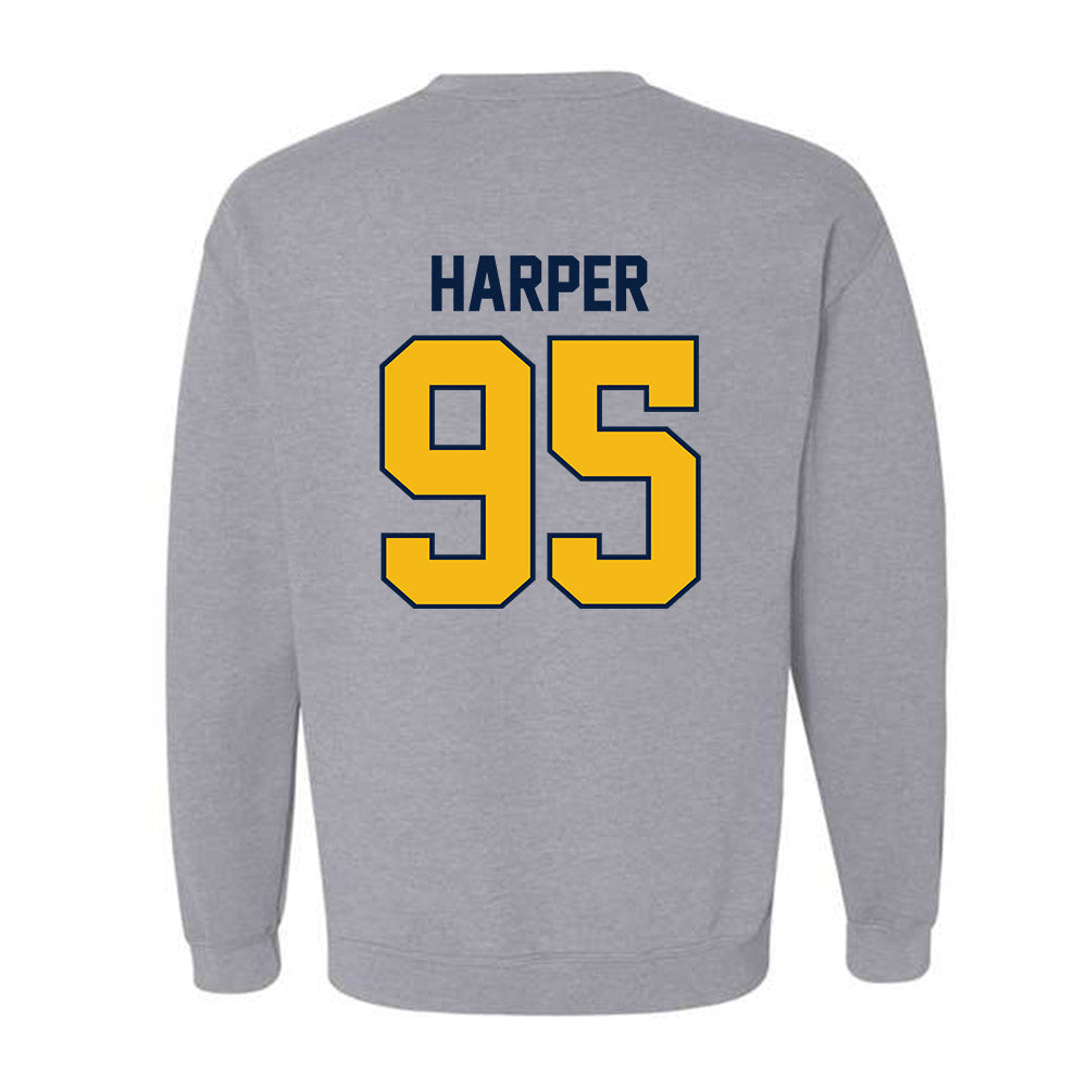 Northern Arizona - NCAA Football : Nick Harper - Classic Shersey Crewneck Sweatshirt-1