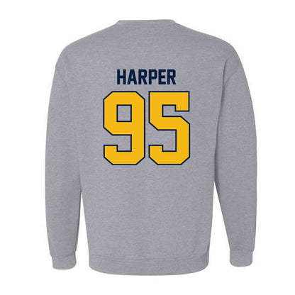 Northern Arizona - NCAA Football : Nick Harper - Classic Shersey Crewneck Sweatshirt-1