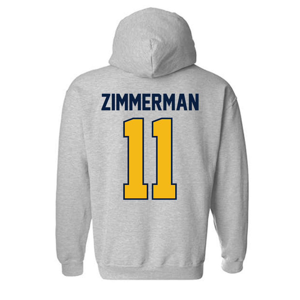 Northern Arizona - NCAA Football : Deuce Zimmerman - Classic Shersey Hooded Sweatshirt-1