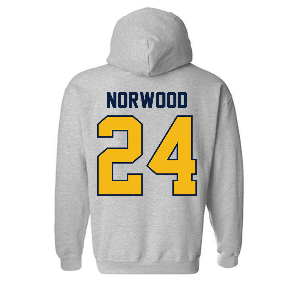 Northern Arizona - NCAA Football : Nehemiah Norwood - Classic Shersey Hooded Sweatshirt-1