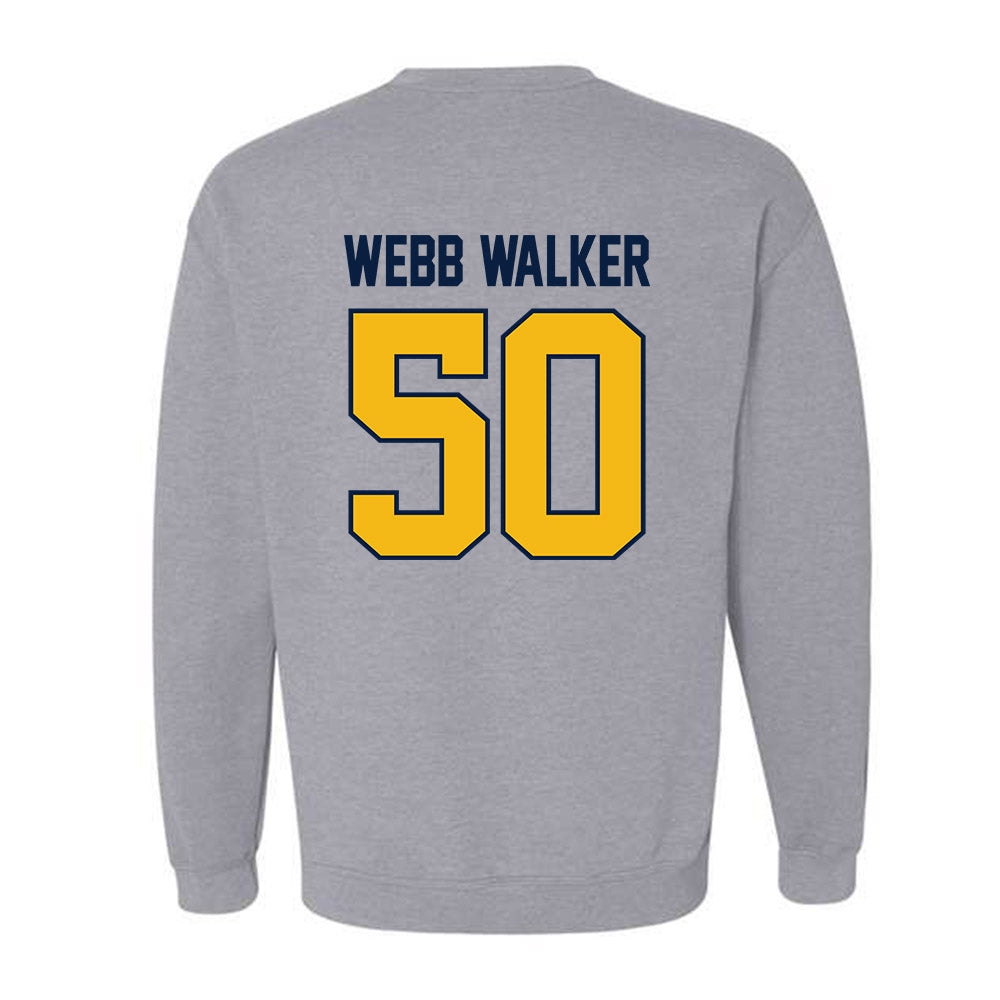 Northern Arizona - NCAA Football : Nikhil Webb Walker - Classic Shersey Crewneck Sweatshirt-1