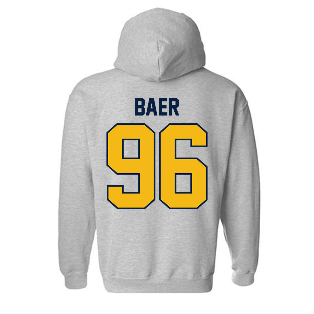 Northern Arizona - NCAA Football : Jayden Baer - Classic Shersey Hooded Sweatshirt-1